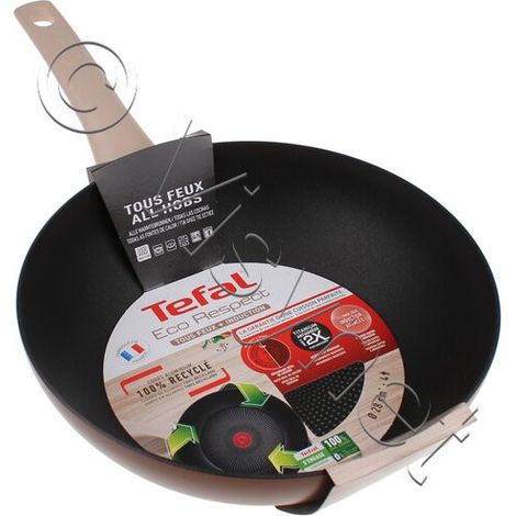 TEFAL G2547702 Poele profonde 28 cm ECO-RESPECT - antiadhesive - Tous feux dont induction (1/2)