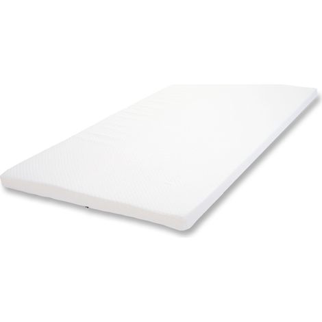 6cm Kaltschaum-Matratzentopper HHG-502, Topper Matratzenauflage Matratzenschoner 90x200cm (1/5)