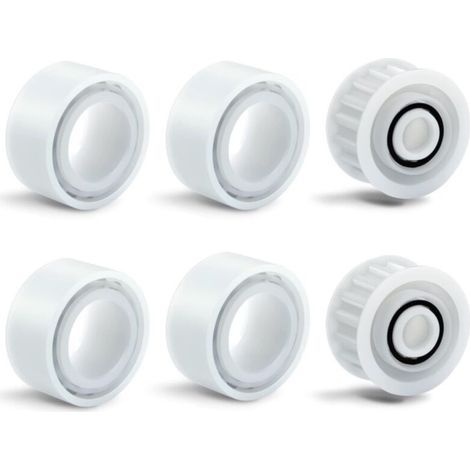 Pièces de rechange pour aspirateur Dolphin, pièces de rechange pour roues de nettoyeur de piscine 3884997-R6, roues/poulies de guidage, une boîte de 6, pièces de rechange conformes aux spécifications