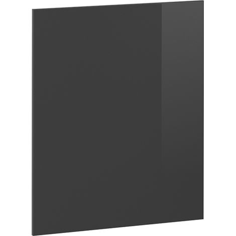 Façade de cuisine R-Line, Anthracite Haute brillance, 59.6x71.3cm façade de meuble pour meuble four mi-hauteur, Vicco (1/5)