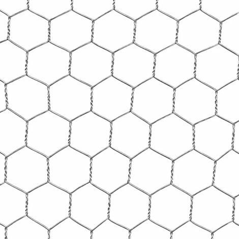 Grillage maille hexagonale 25mm galvanisé hauteur de 1 x 25m (1/3)