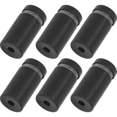 Set mit 12 Edelstahl-Abstandsschrauben 16x30mm, Wandmontage-Set für Werbung, hochbelastbare Abstandshalter (1/5)