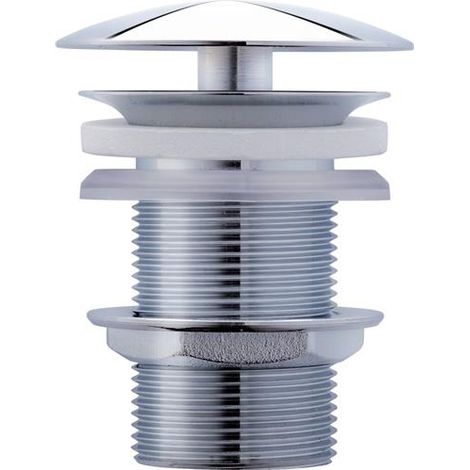Soupape de tube pour WT sans trop-plein en acier inoxydable brossé