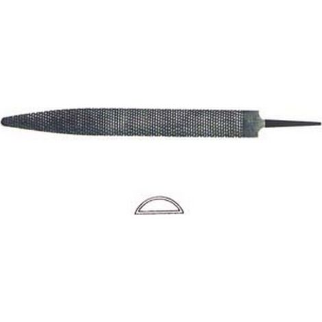 6PZ RASPE MEZZE TONDE TAGLIO BASTARDO - 10" mm.250 taglio bastardo