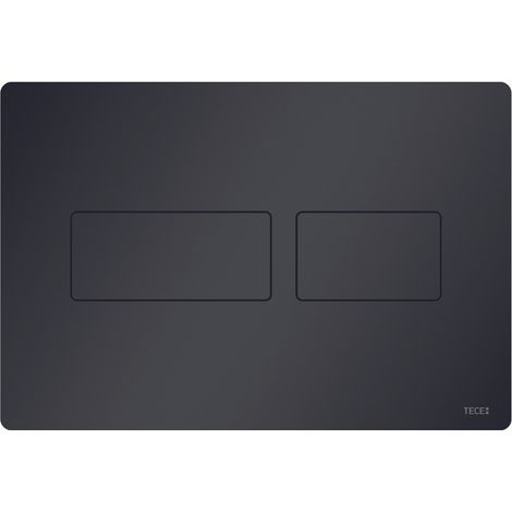 Tece TECEsolid - Control de descarga, negro mate 9240416