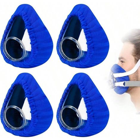 Liners Full Face Soft Covers Lavables Housses de Coussin Lot de 4 Masques Nasaux Réutilisables Compatible avec la plupart des modèles Full Face (1/4)