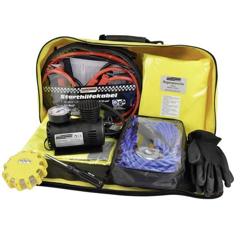 Brüder Mannesmann M01782 bolsa de asistencia amarillo neón