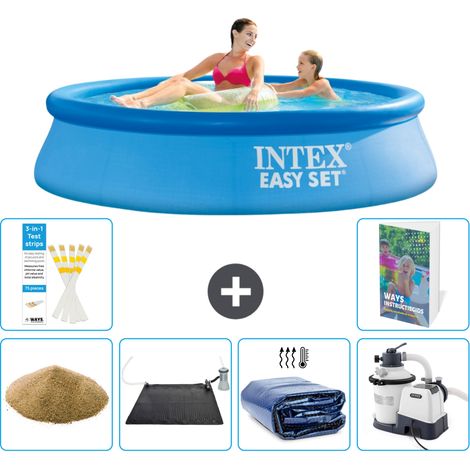 Intex Piscina Easy Set Rotonda - 244x61 cm - 7-pezzi  S69