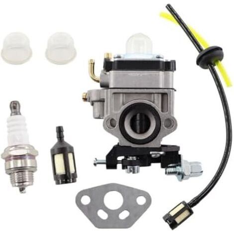 11mm Pièce de rechange Carburateur pour 22cc 26cc 33cc 34cc 36cc taille-haie, débroussailleuse, tronçonneuse Moteur tondeuse à gazon - (1/5)