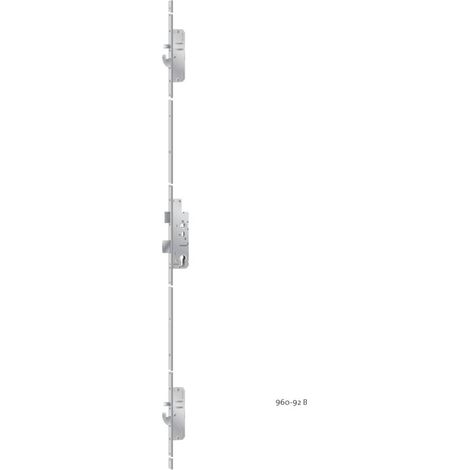 KFV Panik-Mehrfachverriegelung für einflügelige Türe MFP EP960ESL, 9/92 mm, kantig, Edelstahl 3512243 (1/2)