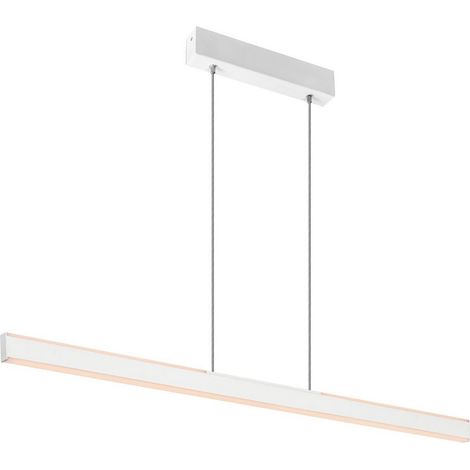 [GEBRAUCHT] Slv One Linear Led Hängeleuchte 104 Cm Weiß Deckenlampe Deckenleuchte Lampe Spot B-Ware