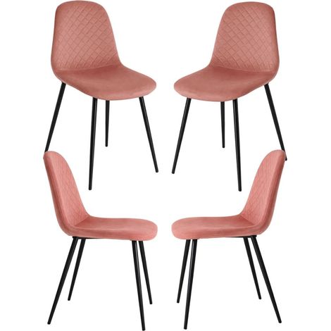 Packs Sillas Comedor - Pack 4 Sillas Boide - Rosa (1/5)