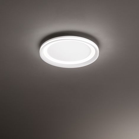 Plafoniera a led EDGE Bianca 38W Perenz in alluminio (1/2)