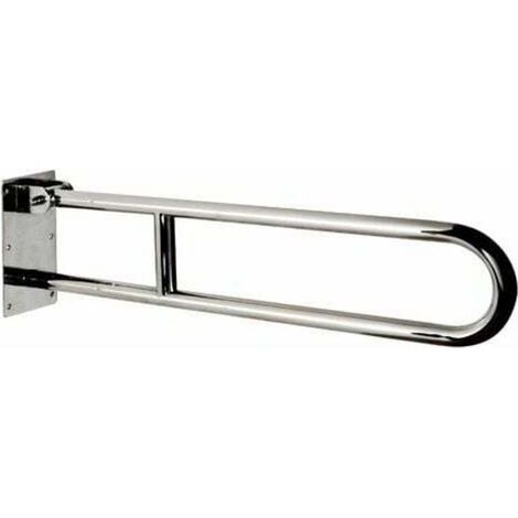 Poignée PMR pivotante en inox USIS chromé - Chromé-