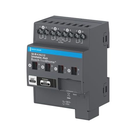 Busch-Jaeger SA-M-4.16.2.12 Actuador 4 Salidas 16A