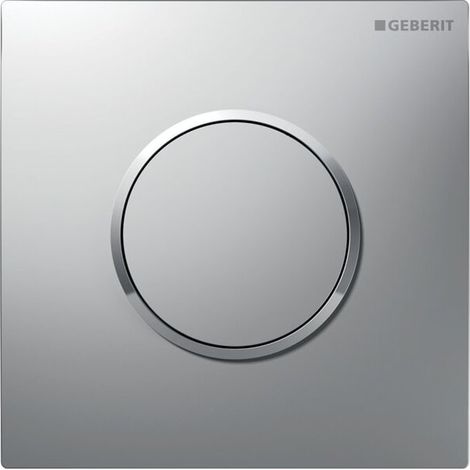 Geberit 241915JQ1 Type 10 Plaque de commande pour commande de WC urinale (1/4)