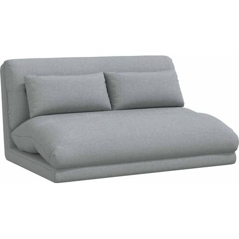 Sillón ajustable Gris Claro Tela vidaXL (1/5)