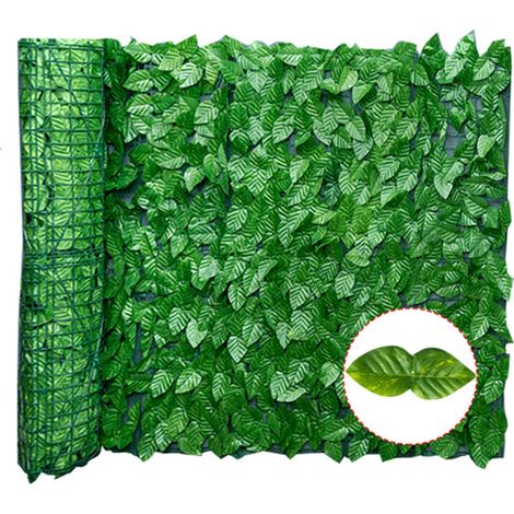 Rollo de pantalla de privacidad artificial resistente a los rayos UV para setos, muros, paisajismo, vallas de jardín, pantallas de balcón y decoración interior y exterior.