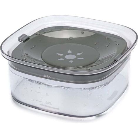 Gamelle Anti Éclaboussures et Débordement - Bol d'eau de Flottabilité pour Chien de Voyage - Grande Capacité 2L