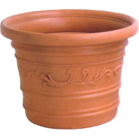 Vaso Tondo Festonato Prestige Col. Terracotta Ø Cm. 45 (1/6)
