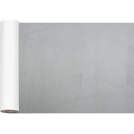 (Gris clair) Rouleau de tissu suédé auto-adhésif 30x140cm, adapté au rembourrage de meubles et à la réparation de canapés. (1/4)