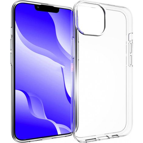 Coque eSTUFF infinite vienna transparente en TPU recyclé pour iPhone 14, ES67100021-bulk