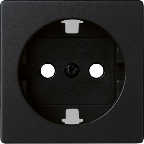 Simon 82 concept  Base de enchufe schuko 16A + tapa negro mate 8200432-098 (1/2)