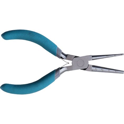 Pince à boucle ronde 15 cm en métal avec graduation pour cintrage et façonnage de fil, outil de bijouterie DIY (1/5)
