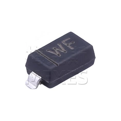 Changdian/Changjing BZT52C10 diode, WF screen-printed package, SOD-123 10V Zener diode chip, electronic component, 5 pieces, packaged and shipped.