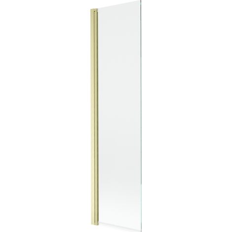Mexen Mist parete doccia 1-anta 50 x 150 cm, trasparente, dorato spazzolato - 8A9-050-001-55-00 (1/4)