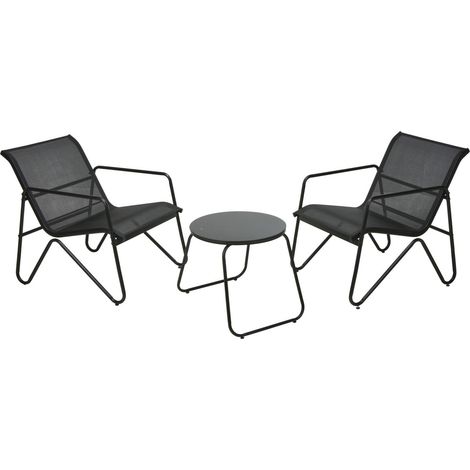 Gartenmöbelset, Tisch mit Stühlen