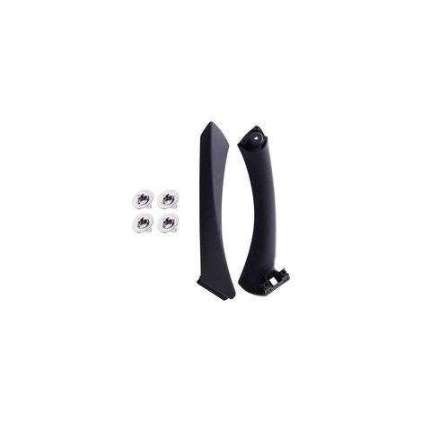 (Noir droit) Poignée de porte droite noire et couvercle de poignée de porte extérieure pour BMW E90 E91 (20052011), kit de remplacement de poignée de porte pour BMW Série 3