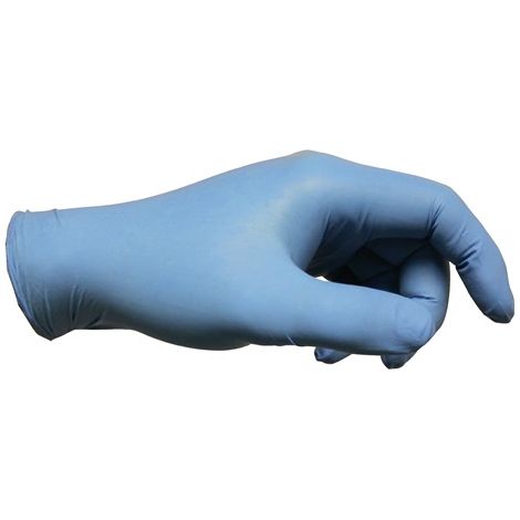 Einw.-Handsch.VersaTouch 92-200 Gr.7,5-8 blau Nitril 100 St./Box (1/5)