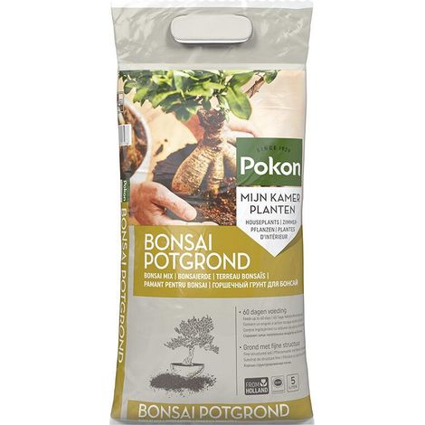 Terreau pour Bonsaï 5L Mélange Spécial avec Écorce et Fibres de Coco pour Drainage et Croissance - PANGIVO