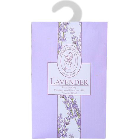 Sachet de fleurs séchées parfumées à suspendre dans la voiture, la garde-robe ou le placard - Sachet d'aromathérapie pour la maison - Lavande (1/5)