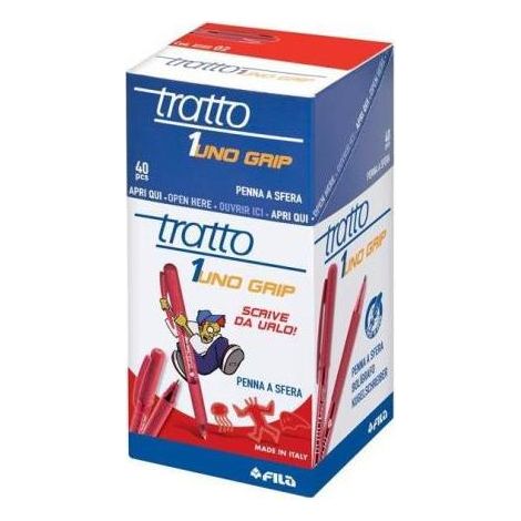 Tratto 1 Grip Rosso 822202 X40