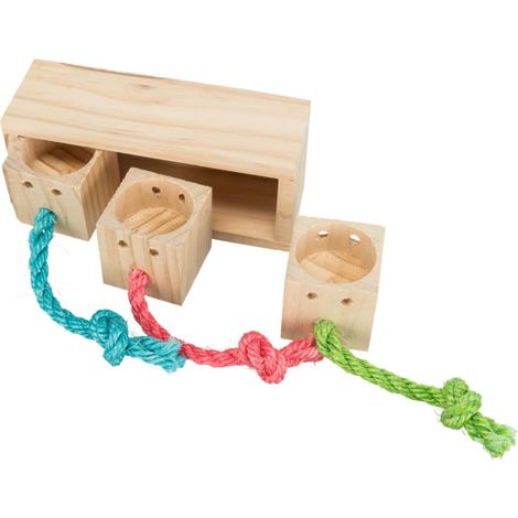 Jeux cube snack pour oiseaux et rongeurs. - Trixie