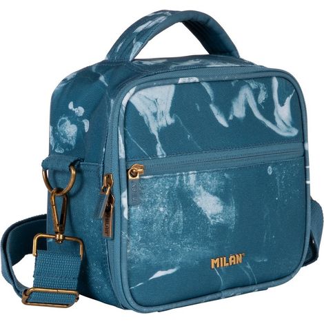 BOLSA ISOTERMICA 3,5 L CON 3 RECIPIENTES SERIE LAVA AZUL