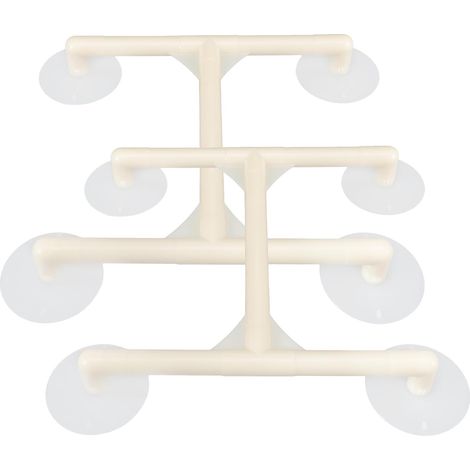 Ventouse D'écran LCD pour Réparation Téléviseur, Outil de Retrait Écran Prise Sécurisée et Protection Anti-Fissure en Caoutchouc Abs, Blanc, 1 Paire, pour Ateliers de Réparation (1/5)