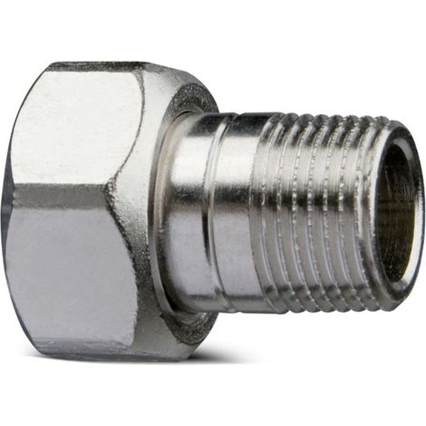 HEIMEIER Raccord de radiateur R 1/2 x M 22, AMETAL-C nickelé, 50701516