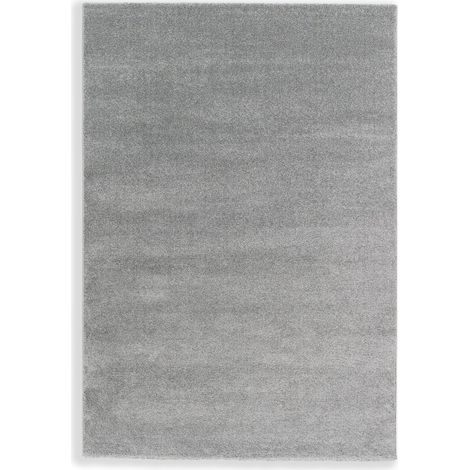 SW Tapis «Pure» Argent 200 x 290 cm Tapis à poils doux (1/5)