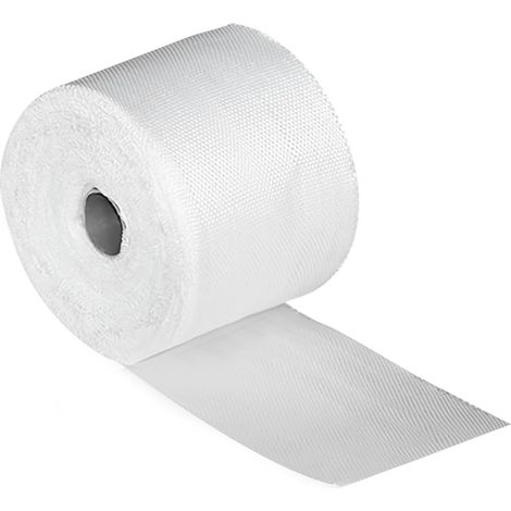 Ruban en Fibre de Verre 5CM30M, Ruban en Tissu de Fibre de Verre Imperméable Résistant à la Chaleur Ruban de Tissu en Fibres de Verres pour Renforcement Réparation (1/5)