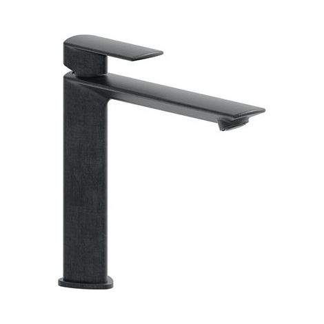 Mitigeur Lavabo Medium Avec Vidage Up&D Laiton Chromé Noir Brossé PROFILO - CRISTINA ONDYNA PF22775 (1/2)