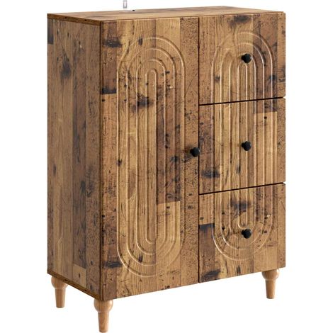 Sideboard Altholz 66 x 34,5 x 90 cm Holzwerkstoff vidaXL