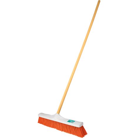 Cepillo suave de plástico con mango - 56 cm