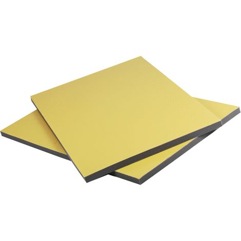 Isolation phonique, RS PRO en Mousse PUR, 1m x 600mm x 28mm Adhésif ( Prix pour Paquet de 2 )