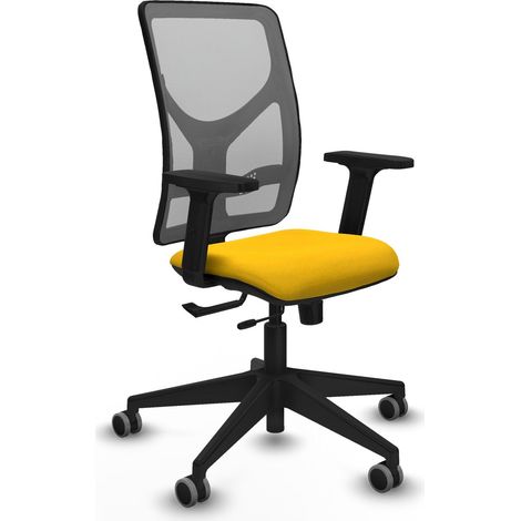 Silla de oficina piqueras y crespo Motilla negro espuma ergonómica (1/2)