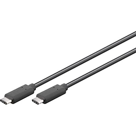 Cavo USB-C™, USB 3.2, 4K/60 Hz, 60 W, 5 Gbit/s, Power Delivery, 1 m, Connettore USB-C™ Connettore USB-C™. Lunghezza del Cavo 1 m (1/4)