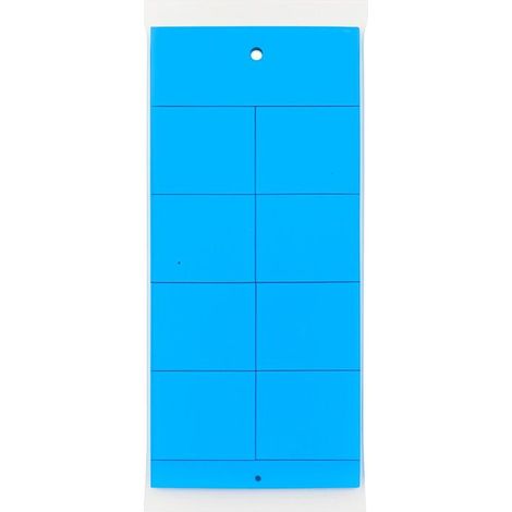 Blautafel 10 x 25 cm 10 Stück Klebefalle Thripse Insektenfalle Schädlingsbekämpfung (1/5)