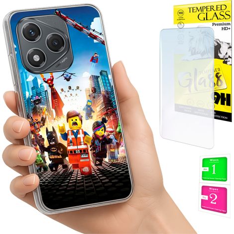 Schutzhülle für Honor 400 Lite: Foto-Rückseite + 9H-Glas (1/5)